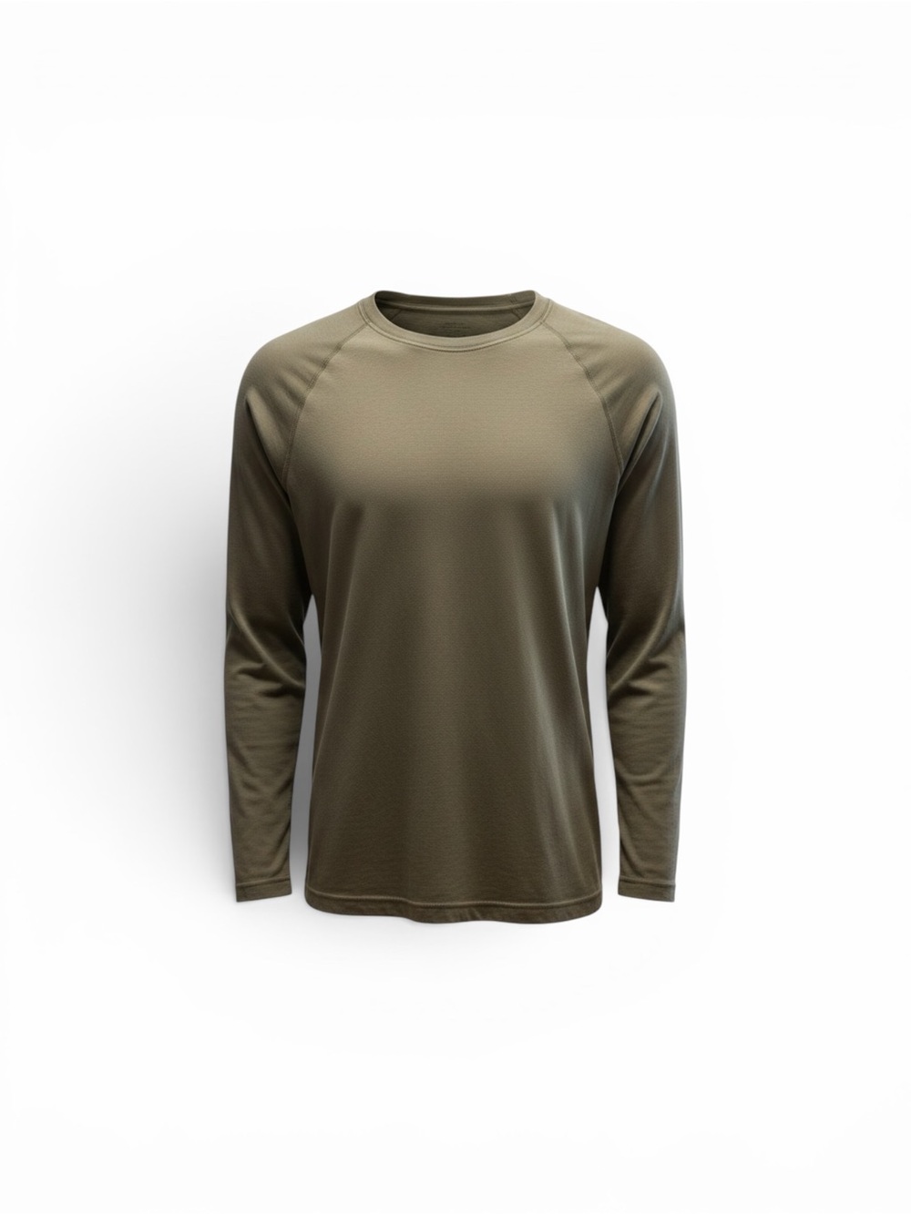 LOVE & SPORTS Women's Long-Sleeve Crew Tee - Olive